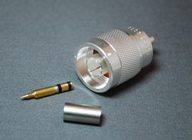 Delta 1103018A00E-000 Mil Spec N Type Crimp Plug for RG142, 223 and 400 cables