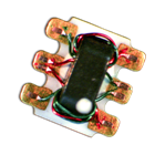 MiniRF MRFSP0014 2-way splitter for low cost CATV. 5-1002MHz. 75 ohm