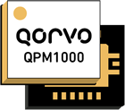Qorvo’s QPM1000, an integrated, 2-20GHz limiter/low noise amplifier.