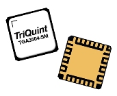 TGA3504-SM, 2 to 30GHz Gain Block from TriQuint (Qorvo) offers 8dBm of output P1dB