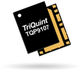 The Qorvo TQP9107 offers 35.5dB of gain with 31.4dBm output power.