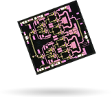 TGA2595 supports VSAT and SatCom applications from 27.5 to 31GHz with 9W Psat from TGA2595.