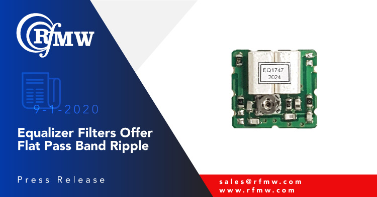 The Sangshin EQ42R1747S75A is a 1747.5 MHz filter with 75 MHz pass band (Band 3 Uplink) which integrates a variable gain equalizer